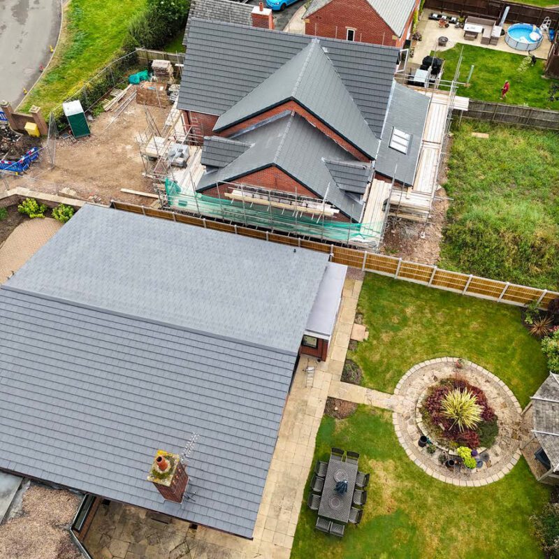 Roof restoration has been carried out by Home Fixology.